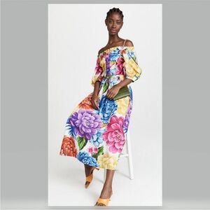 Farm Rio Floral Maxi Dress